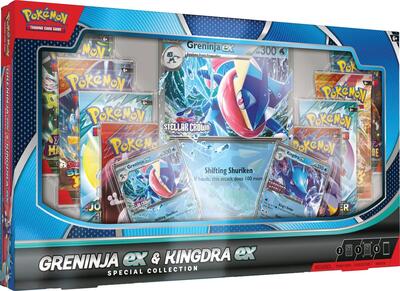 Greninja EX & Kingdra EX Special Collection Box