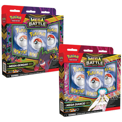 Mega Battle Deck: Mega Gengar ex/Mega Diancie ex [Set of 2]