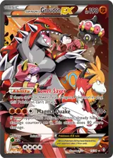 Team Magma's Groudon-EX 15/34