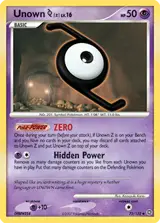 Unown [Z] 72/132