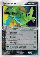 Tyranitar ex 111/115