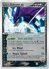 Rocket's Suicune ex 105/109