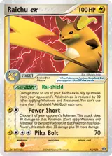 Raichu ex 97/106