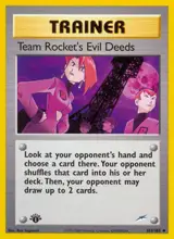 Team Rocket's Evil Deeds 103/105
