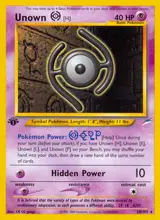 Unown [H] 28/105