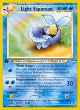 Light Vaporeon 52/105