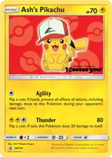 Ash's Pikachu SM109