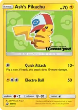 Ash's Pikachu SM112