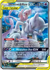 Mewtwo & Mew-GX SM191