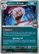 Team Rocket's Arbok 113/182