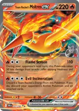 Team Rocket's Moltres ex 31/182