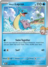 Misty's Lapras 50/182