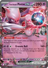 Team Rocket's Mewtwo ex 81/182