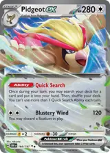 Pidgeot ex 164/197