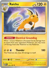 Raichu 26/165