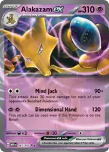 Alakazam ex 65/165