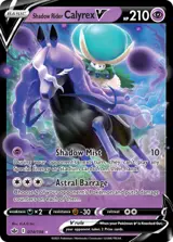 Shadow Rider Calyrex V 74/198