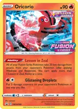 Oricorio SWSH168
