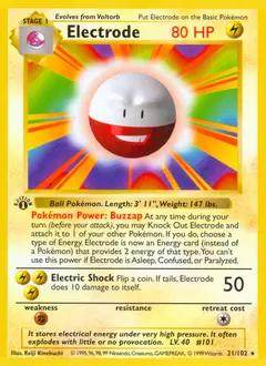 Electrode, imagem de catálogo