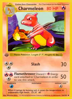 Charmeleon, imagem de catálogo