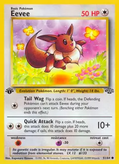 Eevee, imagem de catálogo