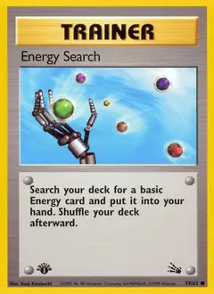 Energy Search, imagem de catálogo