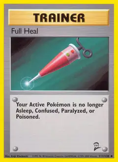 Full Heal, imagem de catálogo