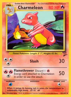 Charmeleon, imagem de catálogo