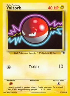 Voltorb, imagem de catálogo