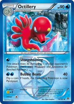 Octillery, imagem de catálogo