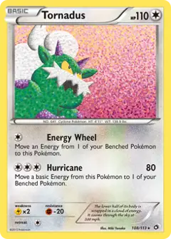 Tornadus, imagem de catálogo