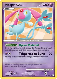 Mesprit, imagem de catálogo