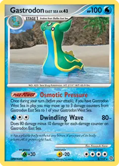 Gastrodon East Sea, imagem de catálogo