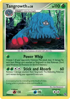 Tangrowth, imagem de catálogo