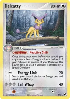 Delcatty, imagem de catálogo