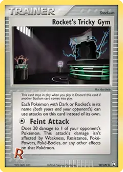 Rocket's Tricky Gym, imagem de catálogo