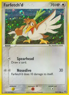 Farfetch'd, imagem de catálogo