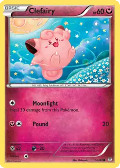 Clefairy, imagem de catálogo