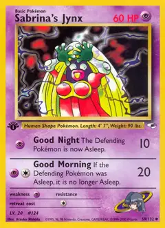 Sabrina's Jynx, imagem de catálogo