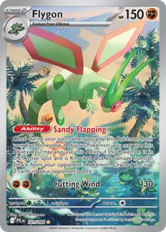 Flygon, imagem de catálogo