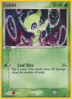 Celebi, imagem de catálogo