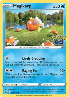 Magikarp, imagem de catálogo