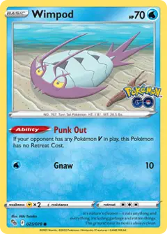 Wimpod, imagem de catálogo