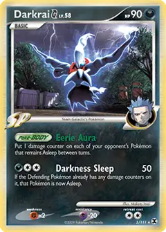 Darkrai G, imagem de catálogo