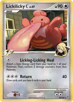 Lickilicky C, imagem de catálogo