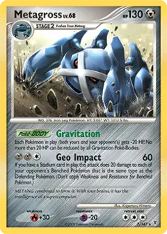 Metagross, imagem de catálogo