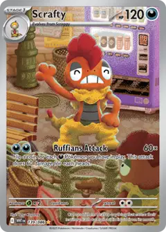 Scrafty, imagem de catálogo