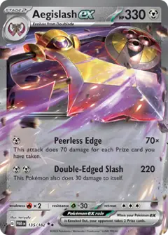 Aegislash ex, imagem de catálogo