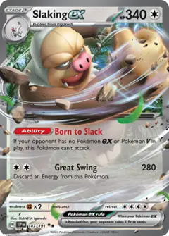 Slaking ex, imagem de catálogo