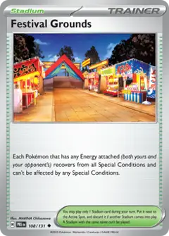 Festival Grounds, imagem de catálogo